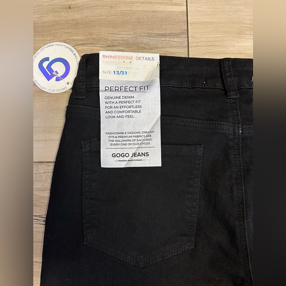 NWT Gogo Jeans Bootcut Size 13 Junior - Picture 11 of 13